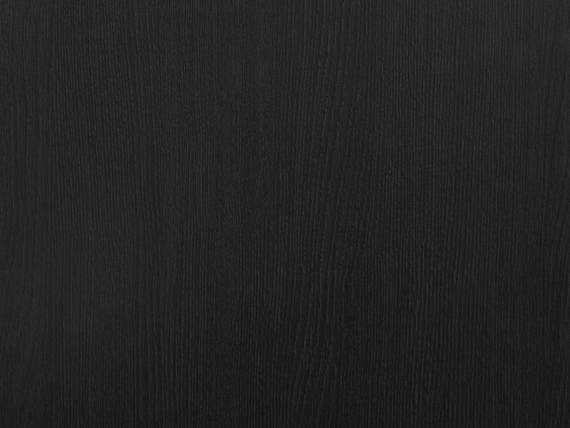 Black TV stand for TVs up to 95 inches, featuring sleek modern design, sturdy wooden construction, matte black finish, open shelves for storage, and cable management system.