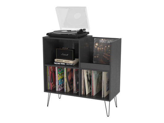 Open Shelf Turntable Stand