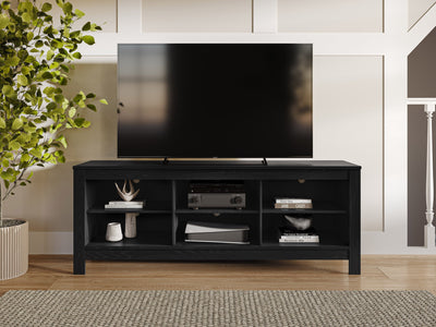 Black Media Console, TVs up to 85"