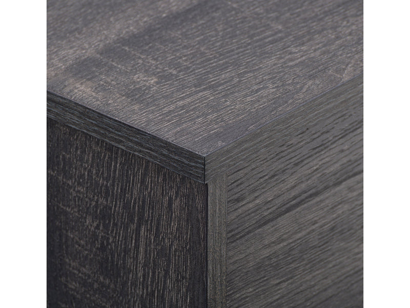 dark grey Modern TV Stand for TVs up to 85" Hollywood Collection detail image by CorLiving