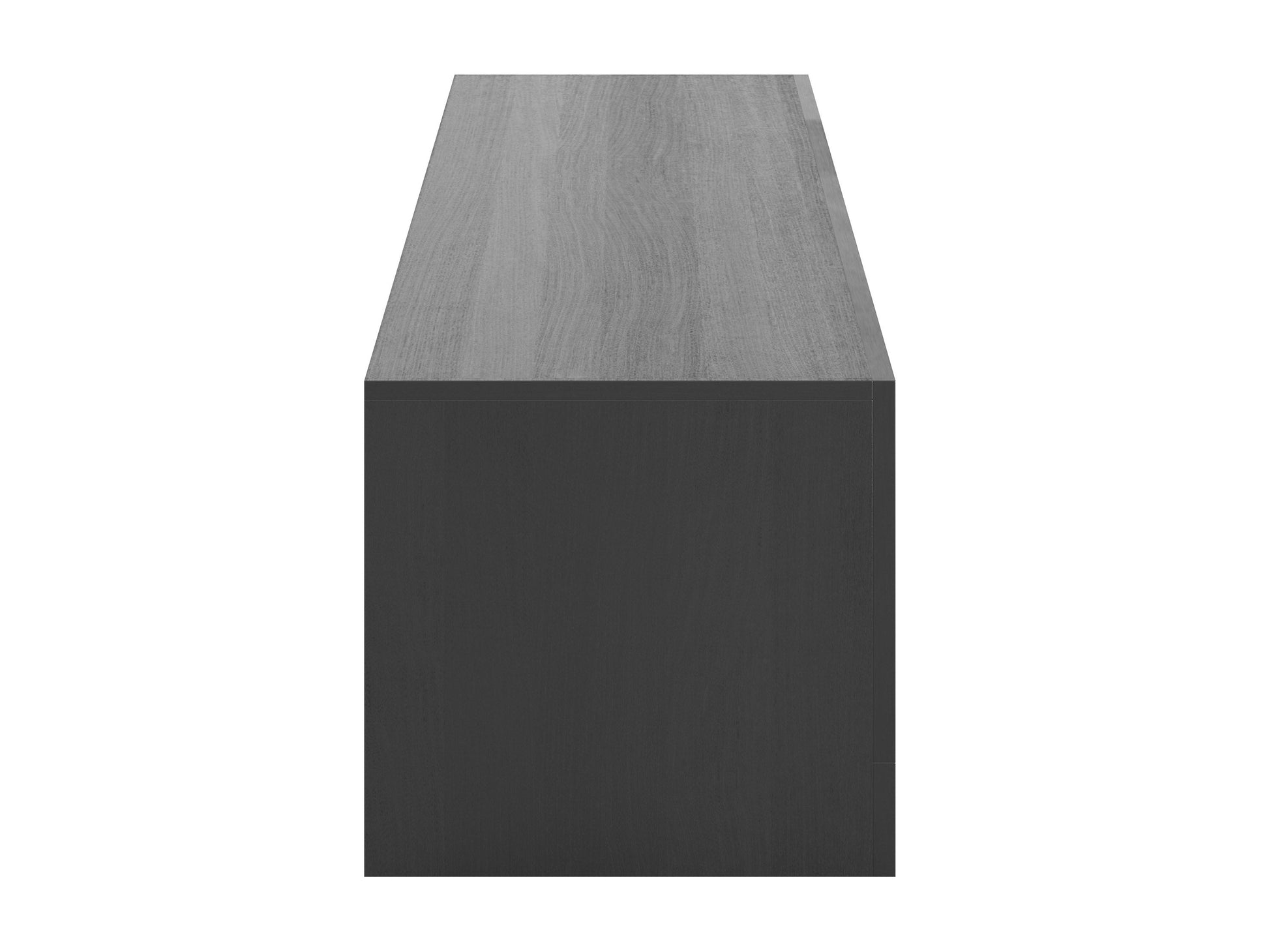 Black TV stand for TVs up to 85 inches, featuring sleek black finish, sturdy metal frame, tempered glass shelves, and cable management system. Ideal for modern living rooms and home theaters.