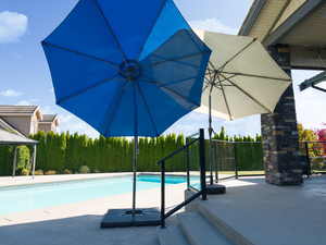 Patio Umbrellas including cantilever, large, and led lights