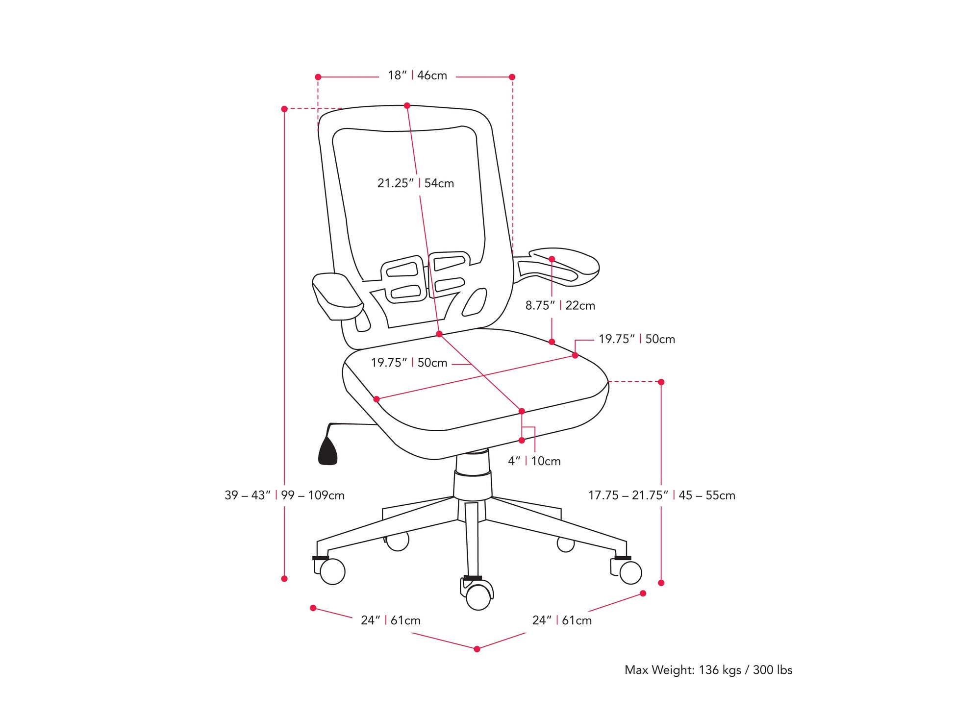 Blue mesh office chair with ergonomic design, adjustable armrests, lumbar support, and a swivel base. Ideal for home or office use, providing comfort and breathability with a modern aesthetic.