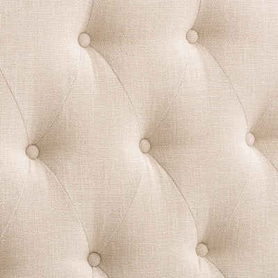 cream Diamond Tufted Headboard, Full / Double Calera Collection detail image by CorLiving#color_cream