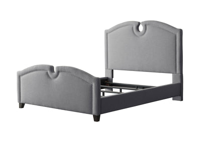 grey Twin / Single Bed Maeve Collection product image by CorLiving#color_grey