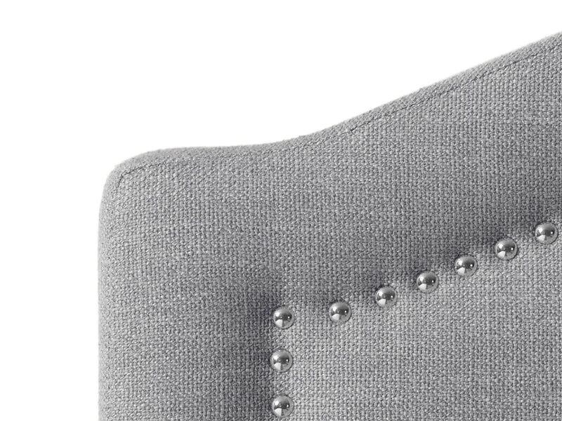 grey Twin / Single Bed Maeve Collection detail image by CorLiving