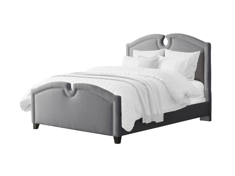 grey Twin / Single Bed Maeve Collection product image by CorLiving