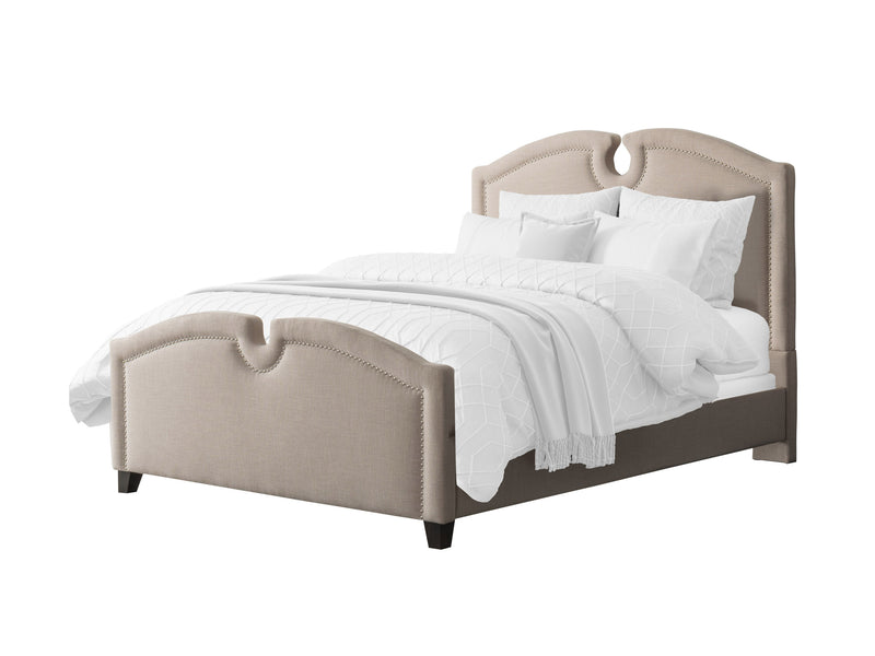 beige Twin / Single Bed Maeve Collection product image by CorLiving