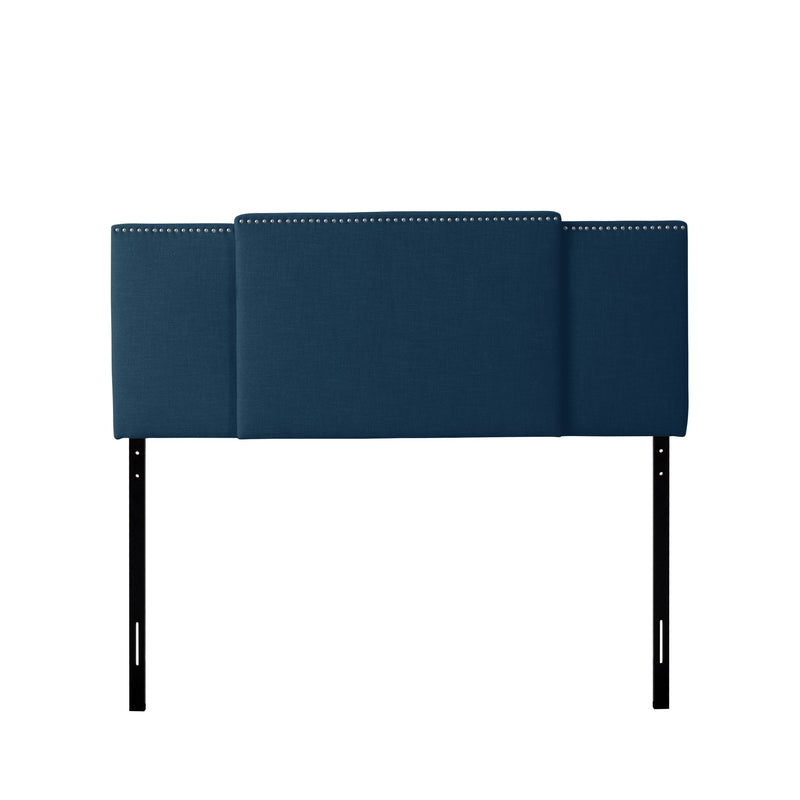 navy blue Expandable Headboard, Full / Queen / King Mia Collection product image by CorLiving