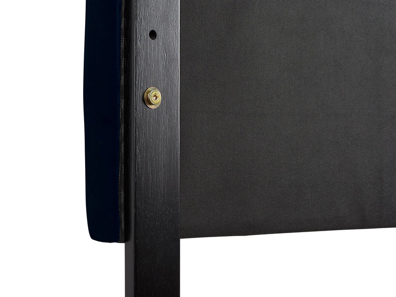 navy blue Velvet Headboard, King Catalina Collection detail image by CorLiving