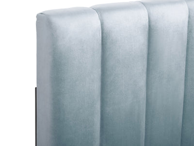 light blue Panel Headboard, Full/Double Helena Collection detail image by CorLiving#color_light-blue