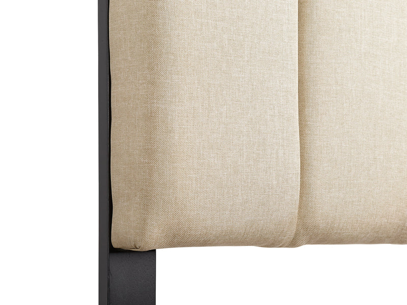 cream Panel Headboard, Full/Double Helena Collection detail image by CorLiving
