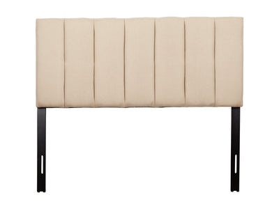 cream Panel Headboard, Full/Double Helena Collection product image by CorLiving#color_cream