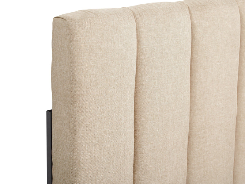 cream Panel Headboard, King Helena Collection detail image by CorLiving