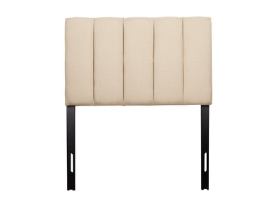cream Panel Headboard, Twin / Single Helena Collection product image by CorLiving#color_cream