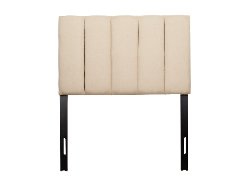 cream Panel Headboard, Twin / Single Helena Collection product image by CorLiving