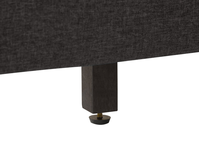 dark grey Button Tufted Double / Full Bed Nova Ridge Collection detail image by CorLiving