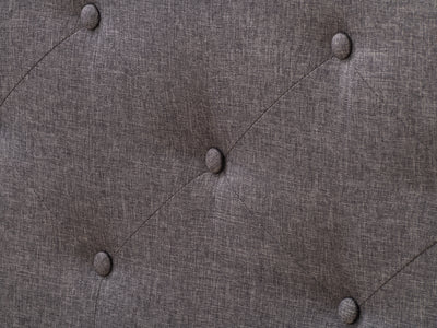 dark grey Button Tufted King Bed Nova Ridge Collection detail image by CorLiving#color_nova-ridge-dark-grey