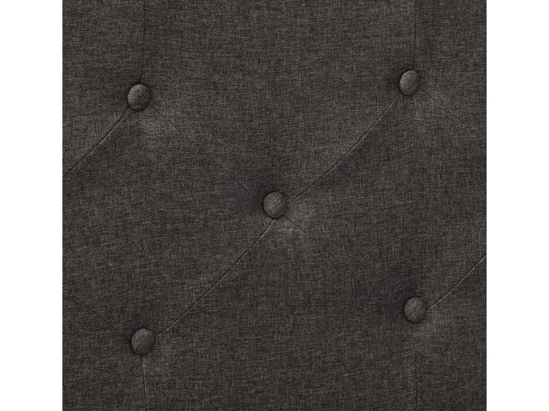 dark grey Button Tufted Twin / Single Bed Nova Ridge Collection detail image by CorLiving