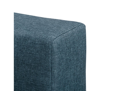 ocean blue Button Tufted Double / Full Bed Nova Ridge Collection detail image by CorLiving#color_nova-ridge-ocean-blue