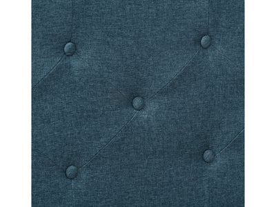 ocean blue Button Tufted Twin / Single Bed Nova Ridge Collection detail image by CorLiving#color_nova-ridge-ocean-blue