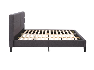 dark grey Upholstered King Bed Bellevue Collection product image by CorLiving#color_bellevue-dark-grey