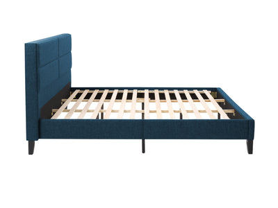 ocean blue Upholstered King Bed Bellevue Collection product image by CorLiving#color_bellevue-ocean-blue