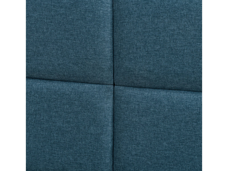 ocean blue Upholstered Twin / Single Bed Bellevue Collection detail image by CorLiving