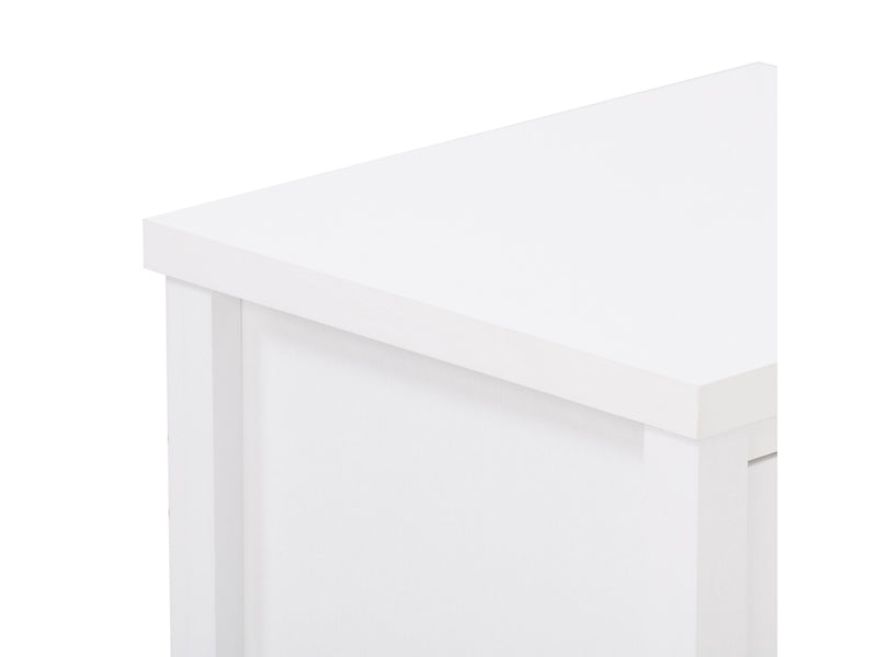 white 6 Drawer Dresser Boston Collection detail image by CorLiving