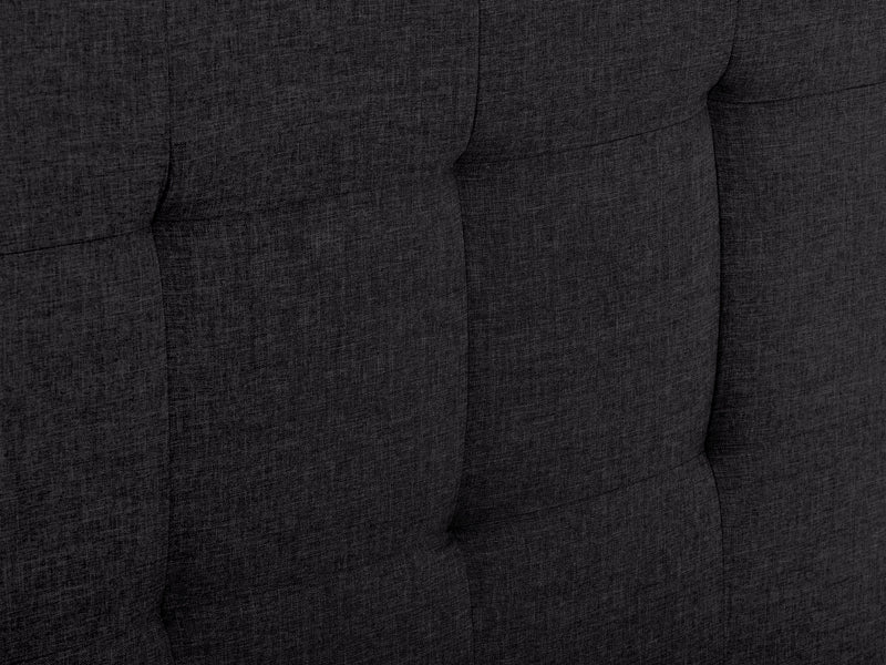 black Twin / Single Panel Bed Ellery Collection detail image by CorLiving