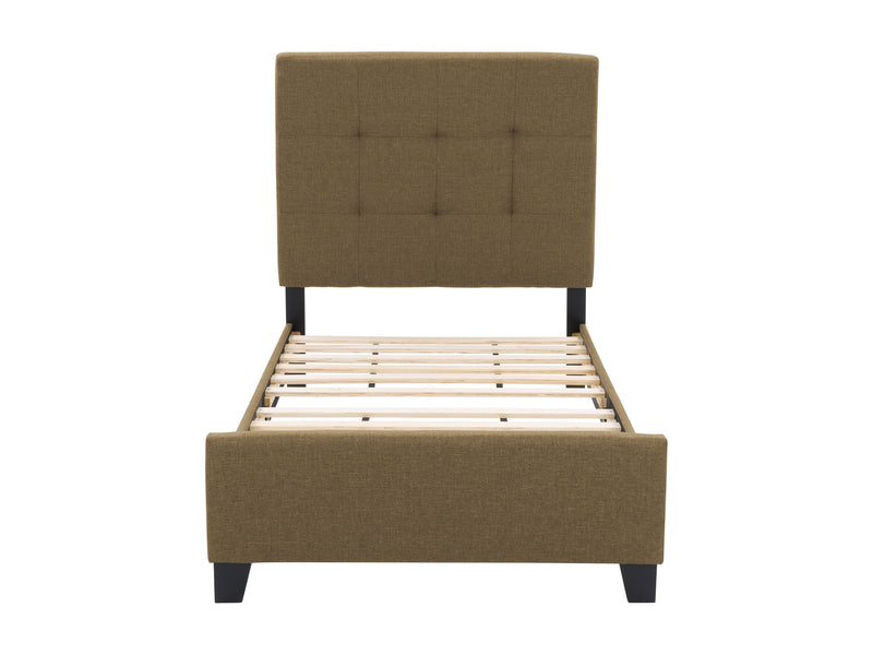 Clay Twin / Single Panel Bed Ellery Collection product image by CorLiving