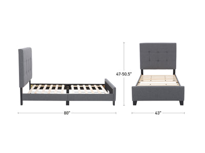 Twin / Single Panel Bed
