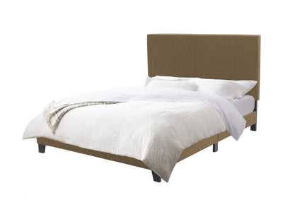Clay Contemporary Queen Bed Juniper Collection product image by CorLiving#color_juniper-clay