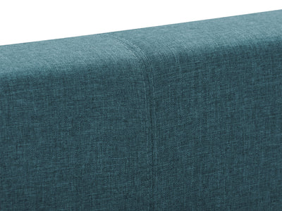 Blue Contemporary Double / Full Bed Juniper Collection detail image by CorLiving#color_juniper-blue