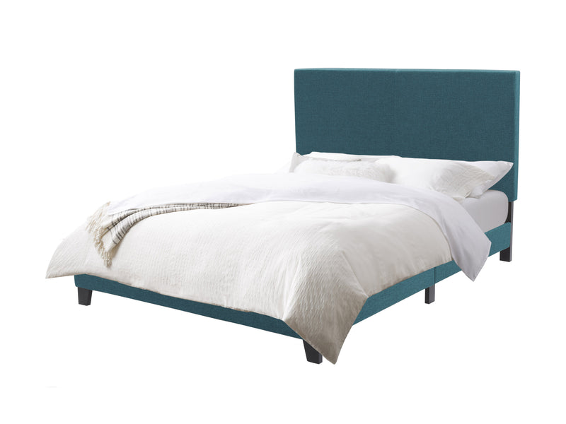 Blue Contemporary Double / Full Bed Juniper Collection product image by CorLiving