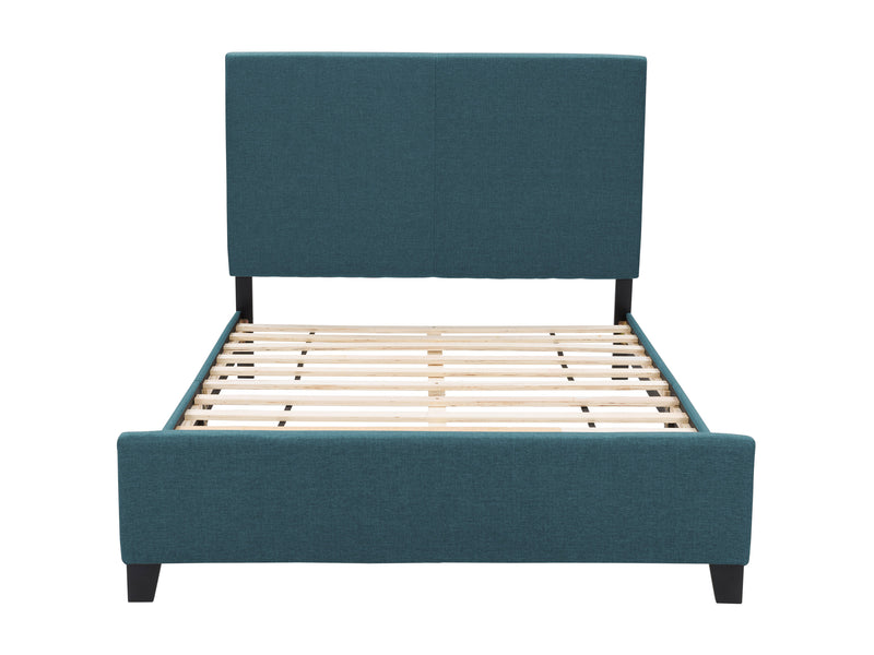 Blue Contemporary Double / Full Bed Juniper Collection product image by CorLiving