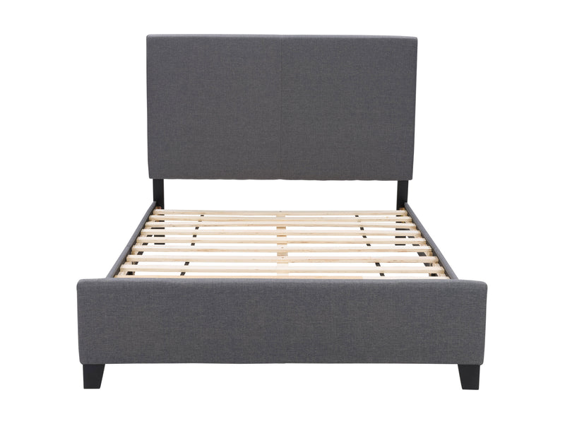 grey Contemporary Double / Full Bed Juniper Collection product image by CorLiving
