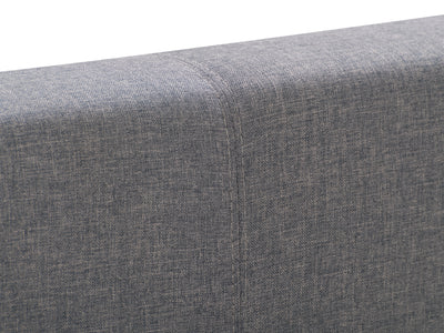 grey Contemporary Queen Bed Juniper Collection detail image by CorLiving#color_juniper-grey