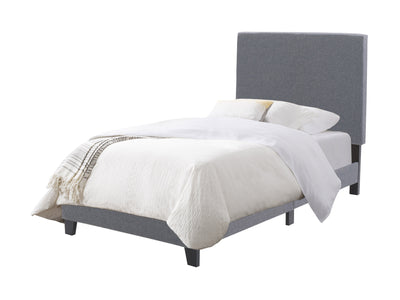 grey Contemporary Twin / Single Bed Juniper Collection product image by CorLiving#color_juniper-grey