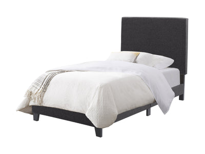 charcoal Contemporary Twin / Single Bed Juniper Collection product image by CorLiving#color_juniper-charcoal