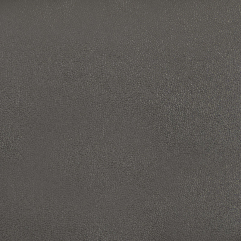 medium grey leather Leather Armchair Burnaby Collection detail image by CorLiving