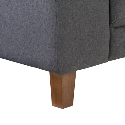 medium grey fabric Oversized Armchair Burnaby Collection detail image by CorLiving#color_medium-grey-fabric