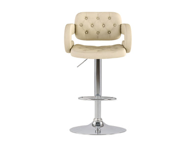 light beige Bar Stools with Arms Set of 2 Jude Collection product image by CorLiving#color_light-beige