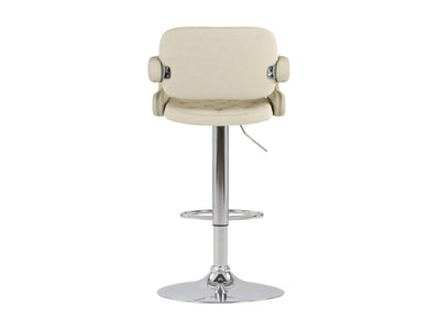 light beige Bar Stools with Arms Set of 2 Jude Collection product image by CorLiving#color_light-beige