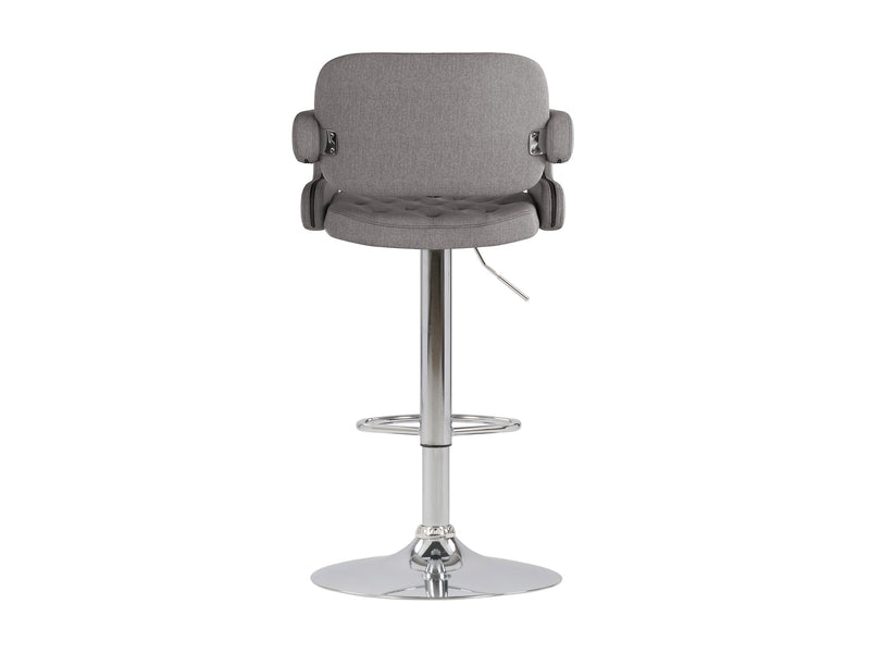 medium grey Bar Stools with Arms Set of 2 Jude Collection product image by CorLiving