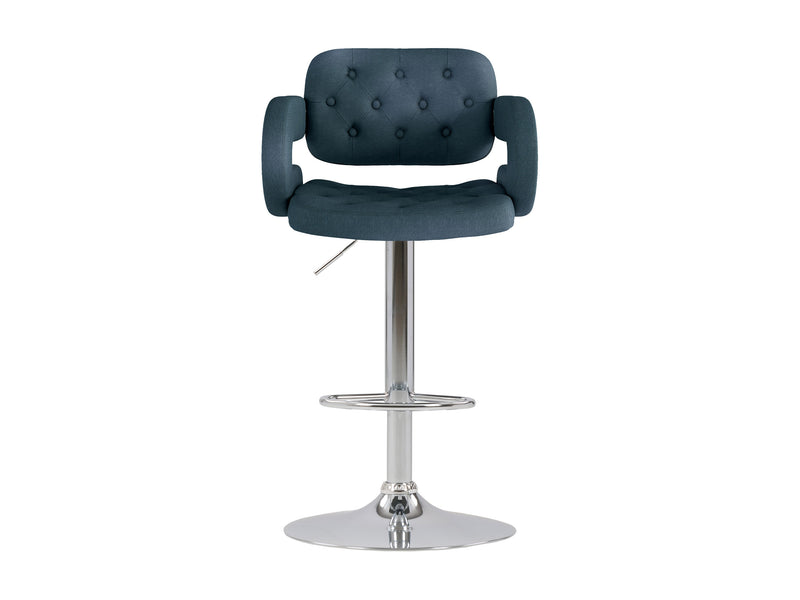 dark blue Bar Stools with Arms Set of 2 Jude Collection product image by CorLiving