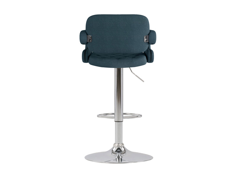 dark blue Bar Stools with Arms Set of 2 Jude Collection product image by CorLiving