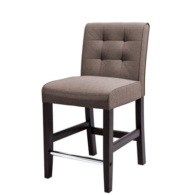brown Brown Bar Stool Counter Height Antonio Collection product image by CorLiving#color_brown