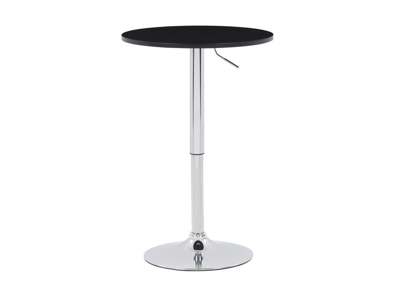 black Adjustable Height Black Bar Table Maya Collection product image by CorLiving