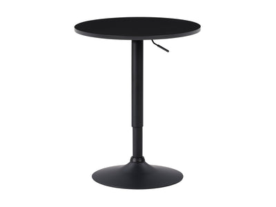 black Adjustable Height Black Bar Table Maya Collection product image by CorLiving#color_black-and-black